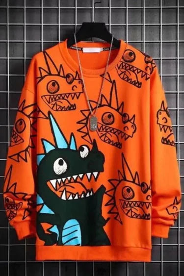 Sudadero Naranja Magic Dragon